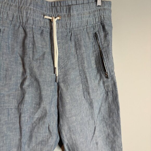 Athleta Cabo Linen Jogger in Chambray Blue - Picture 3 of 6